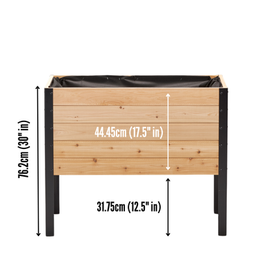 Raised Garden Bed - 46cm x 92cm x 76cm