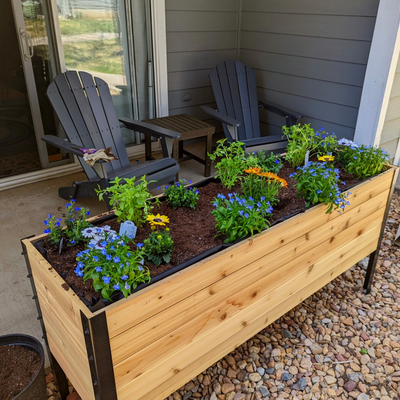 Large Raised Garden Bed - 46cm x 153cm x 76cm